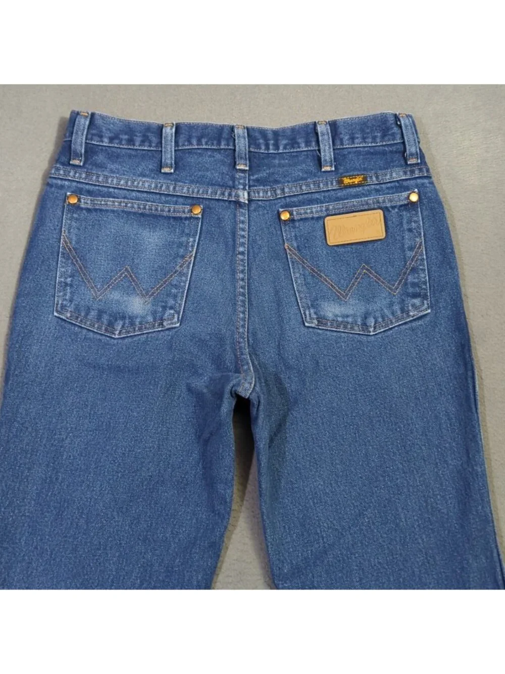 Wrangler Jeans Men's 32x32 Fits 31x31 Blue 936DEN Cowboy Cut Slim Fit Western
